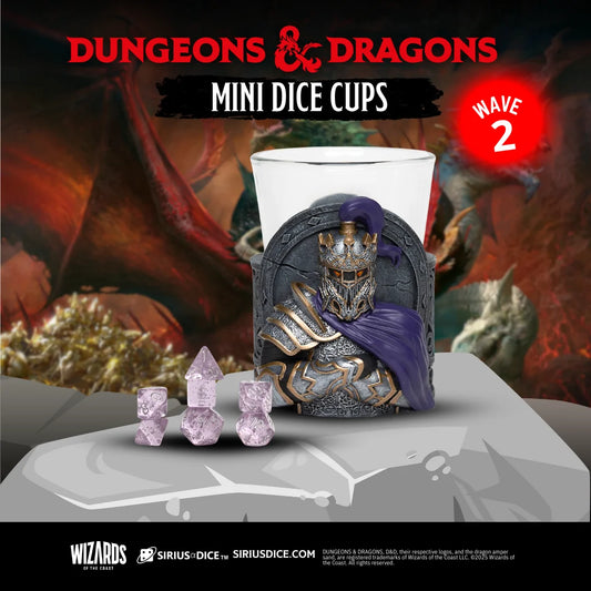 Sirius Dice Dungeons & Dragons: Mini Mystery Dice Cups - Wave 2