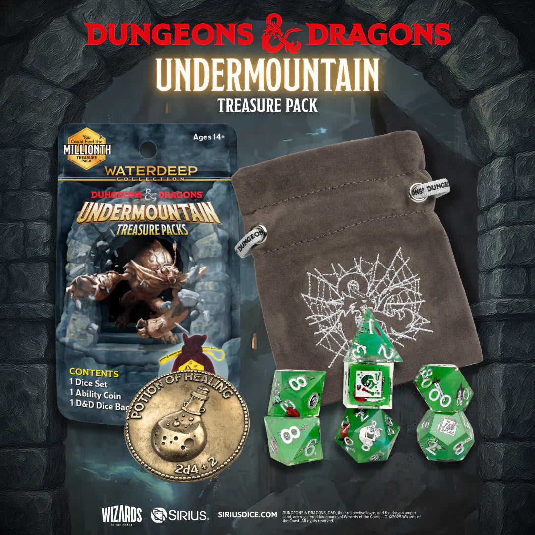 Dungeons & Dragons Undermountain Treasure Packs: Waterdeep Collection Pack