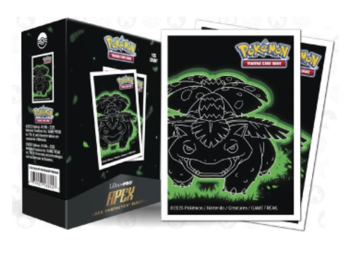 Pokemon TCG: Neon Kanto 105ct APEX Deck Protector Sleeves