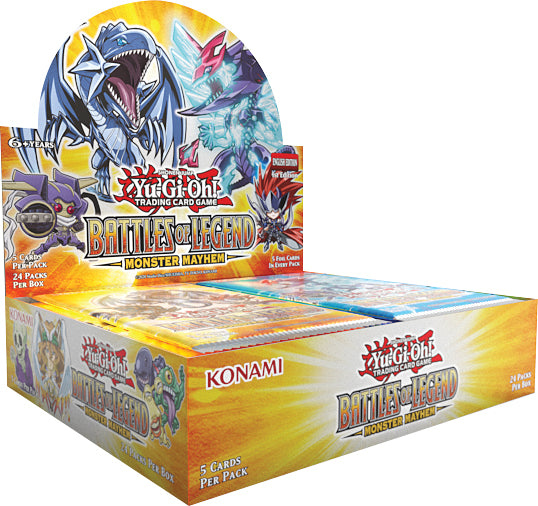 Yu-Gi-Oh! TCG: Battles of Legend: Monster Mayhem Booster Box (24 pk)