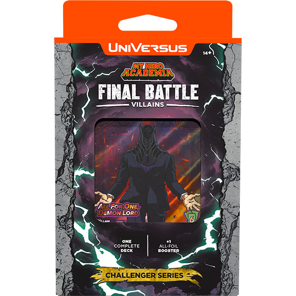 UniVersus CCG: Set 9- My Hero Academia- Final Battle- Challenger Series Decks
