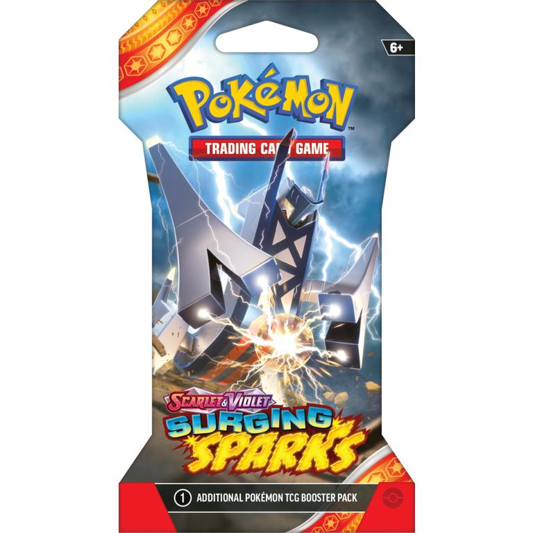 Pokemon Surging Sparks Sleeved Booster Pack - SV08 Wolf Den Gaming Pokemon Surging Sparks Sleeved Booster Pack - SV08 Wolf Den Gaming