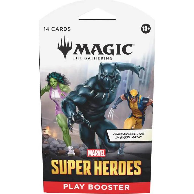 Magic the Gathering: Marvel Super Heroes Sleeved Booster Packs
