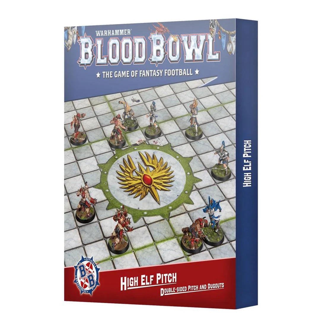 Warhammer – High Elf Pitch: Double-sided Pitch and Dugouts Set