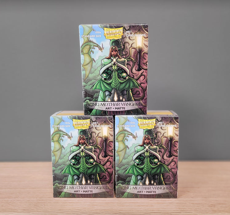 Dragon Shield Sleeves: Standard Matte Art - King Mothar Vanguard, Portrait 100CT