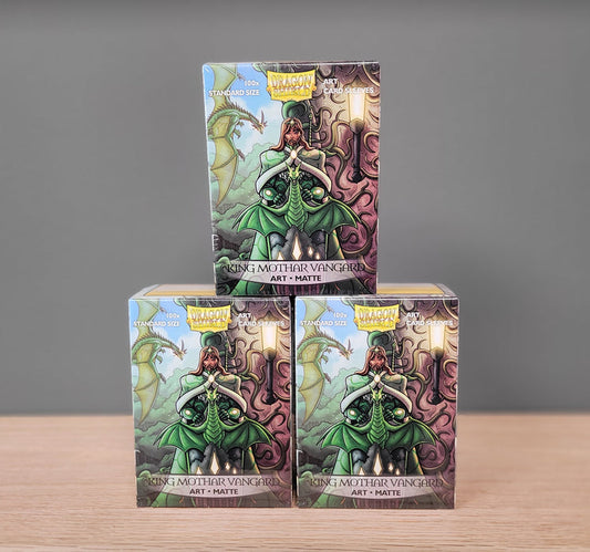 Dragon Shield Sleeves: Standard Matte Art - King Mothar Vanguard, Portrait 100CT