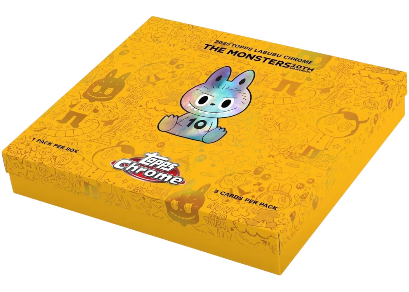 2025 Topps Labubu Chrome® 10th Anniversary - Hobby Box