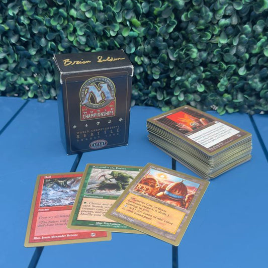 Magic: The Gathering 1998 World Championship Deck – Brian Selden (LP-MP - Opened)