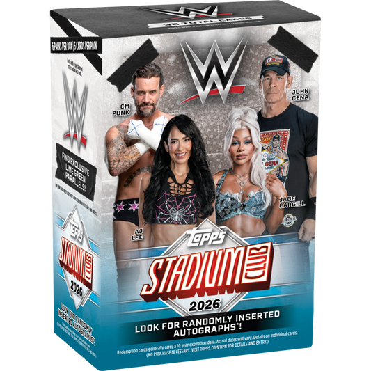 2026 Topps Stadium Club WWE Value Box