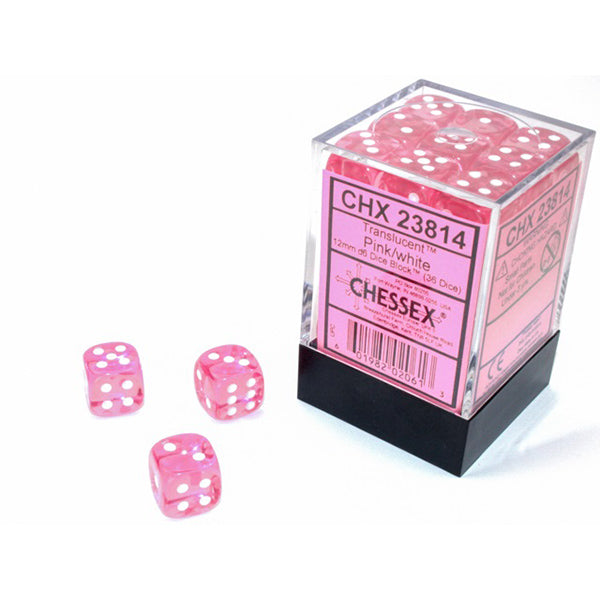 Chessex 12mm 36d6 Translucent Dice