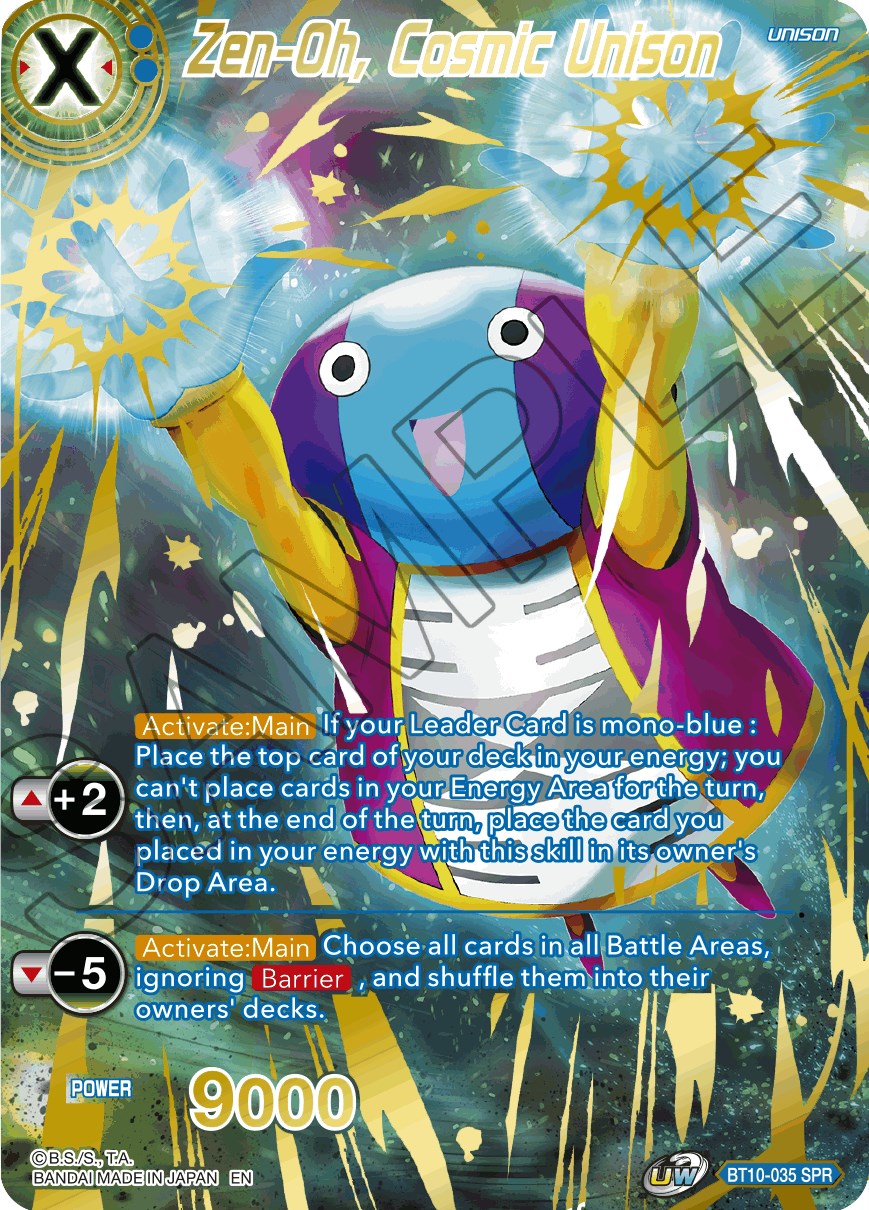 Zen-Oh, Cosmic Unison (SPR)
