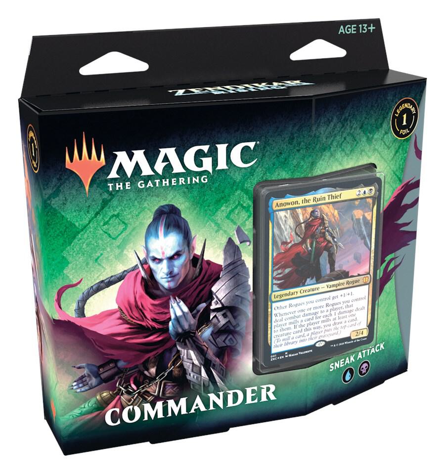 MTG Zendikar Rising - Sneak Attack Commander Deck