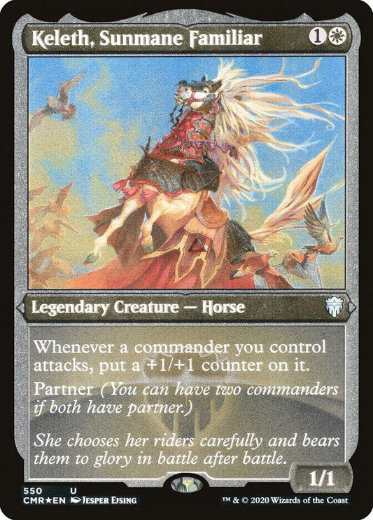 Keleth, Sunmane Familiar (Foil Etched)