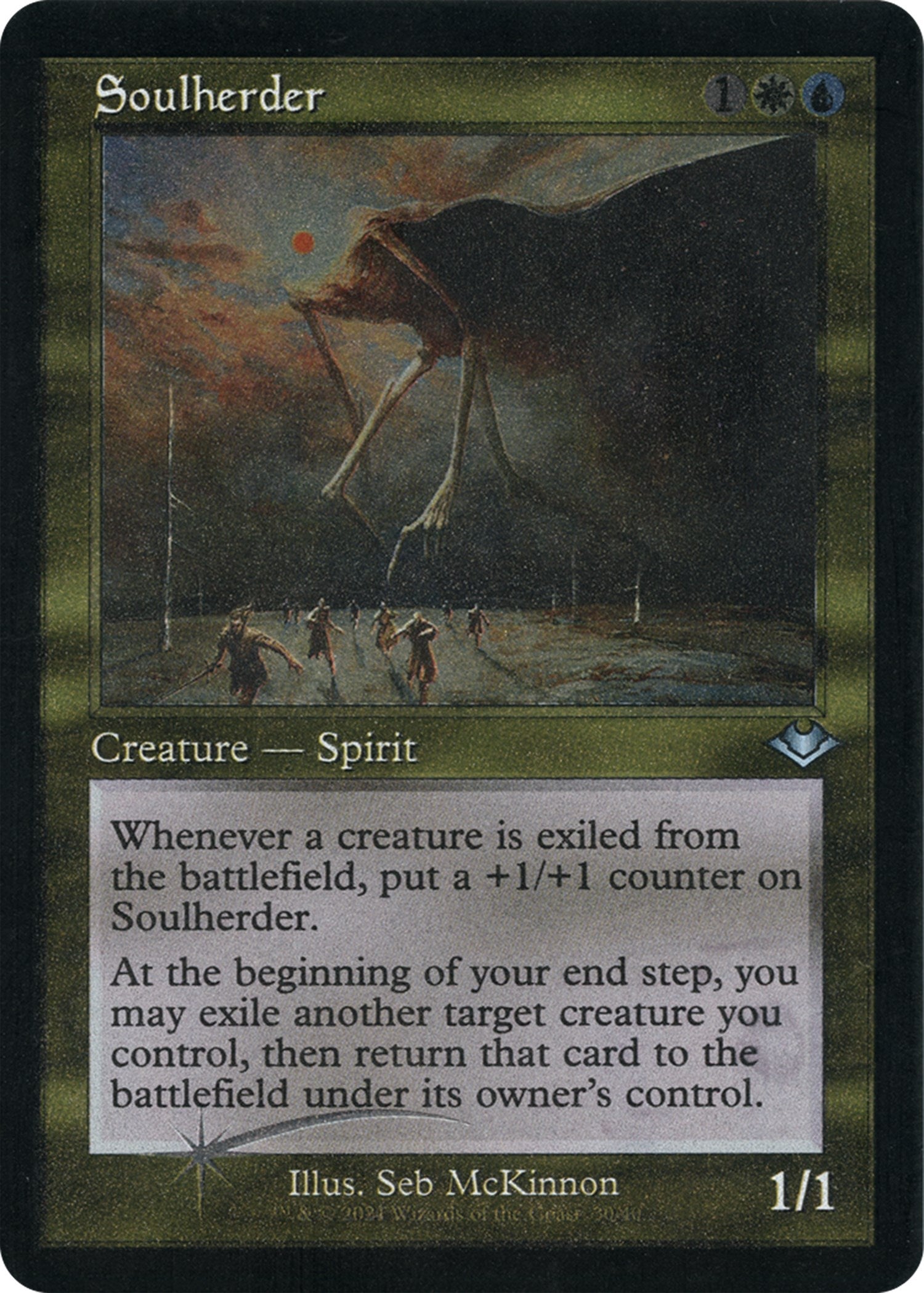 Soulherder (Retro Frame) (Foil Etched)
