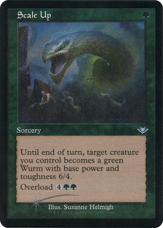 Scale Up (Retro Frame) (Foil Etched)
