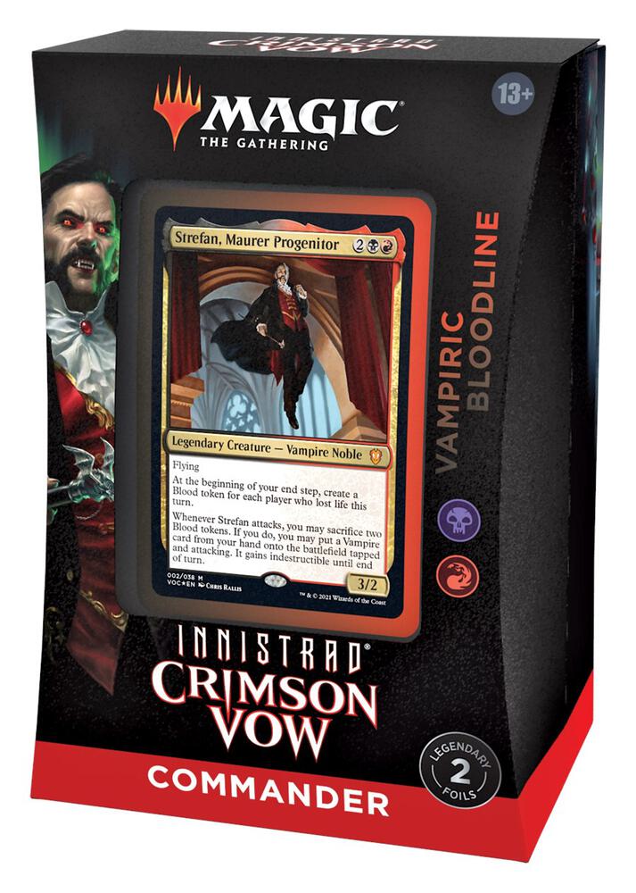 Magic the Gathering: Innistrad: Crimson Vow Commander Deck - Vampiric Bloodline