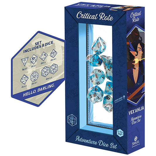 7-Die Set Vox Machina Adventure Dice