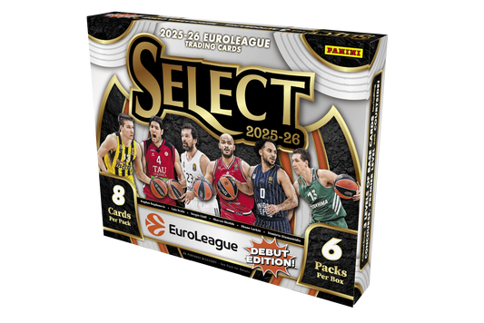 25-26 Select EuroLeague Basketball Hobby