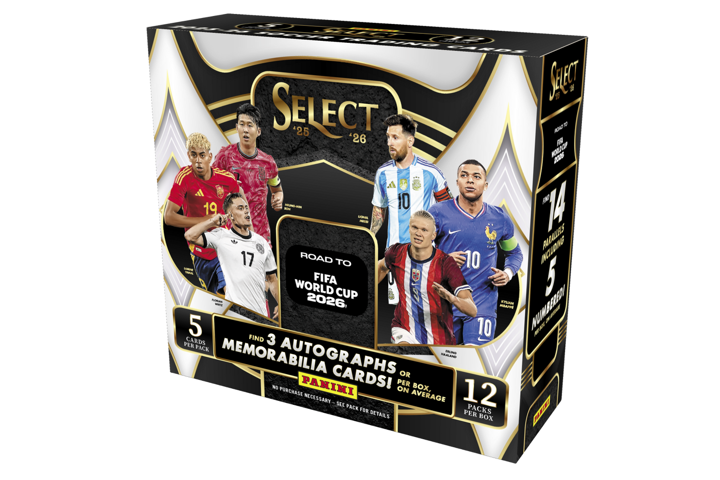 2026/26 Panini Select Road To The World Cup Soccer