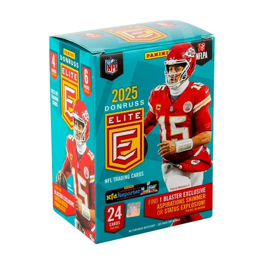 2025 Panini Donruss Elite Football Trading Cards Blaster Box