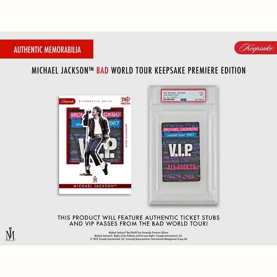 Michael Jackson Bad World Tour BREAKER Edition