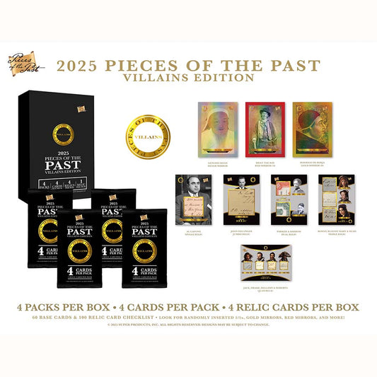2025 Pieces of the Past Villains Edition