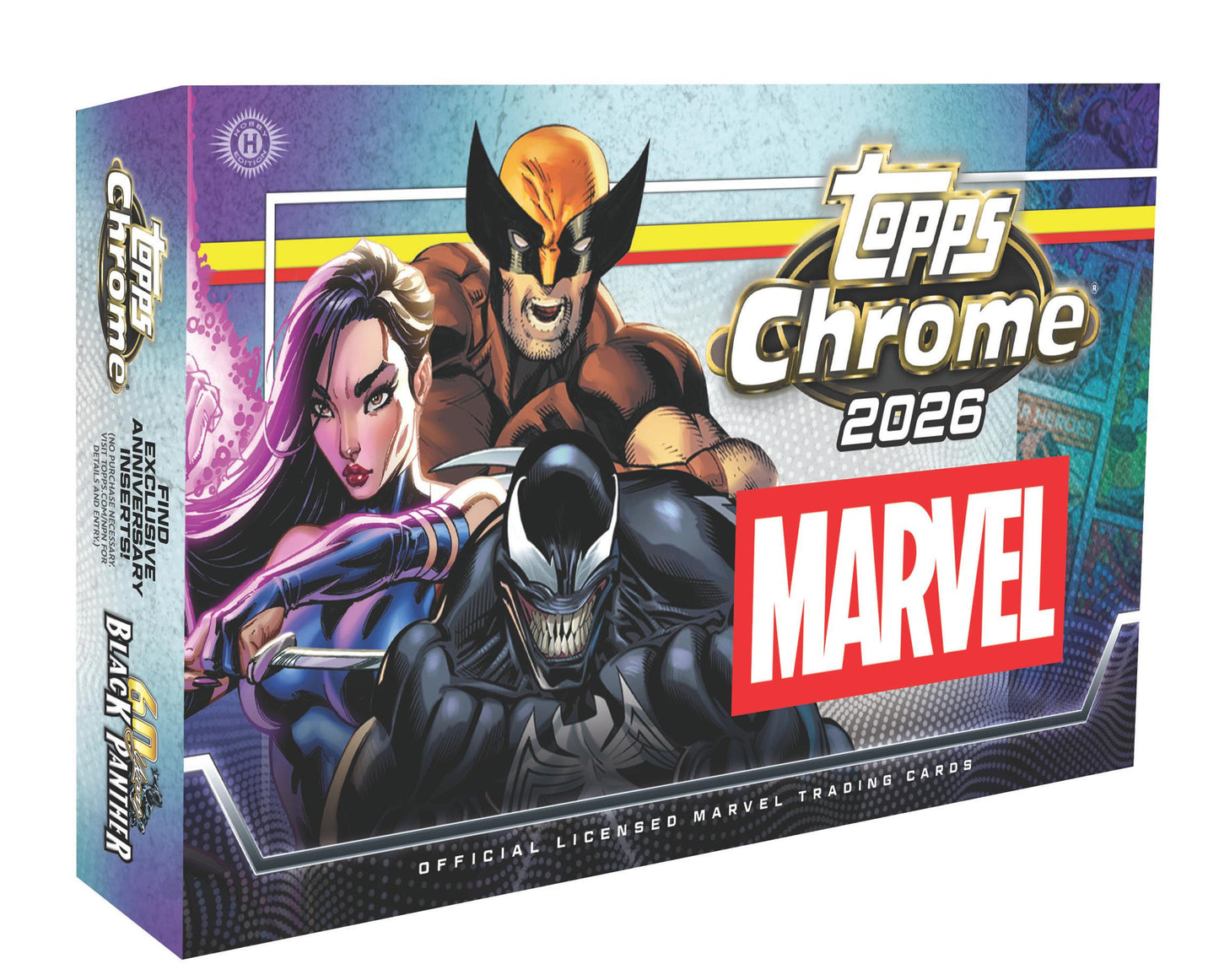 [PRE SALE] 2026 Topps Chrome Marvel Hobby Box