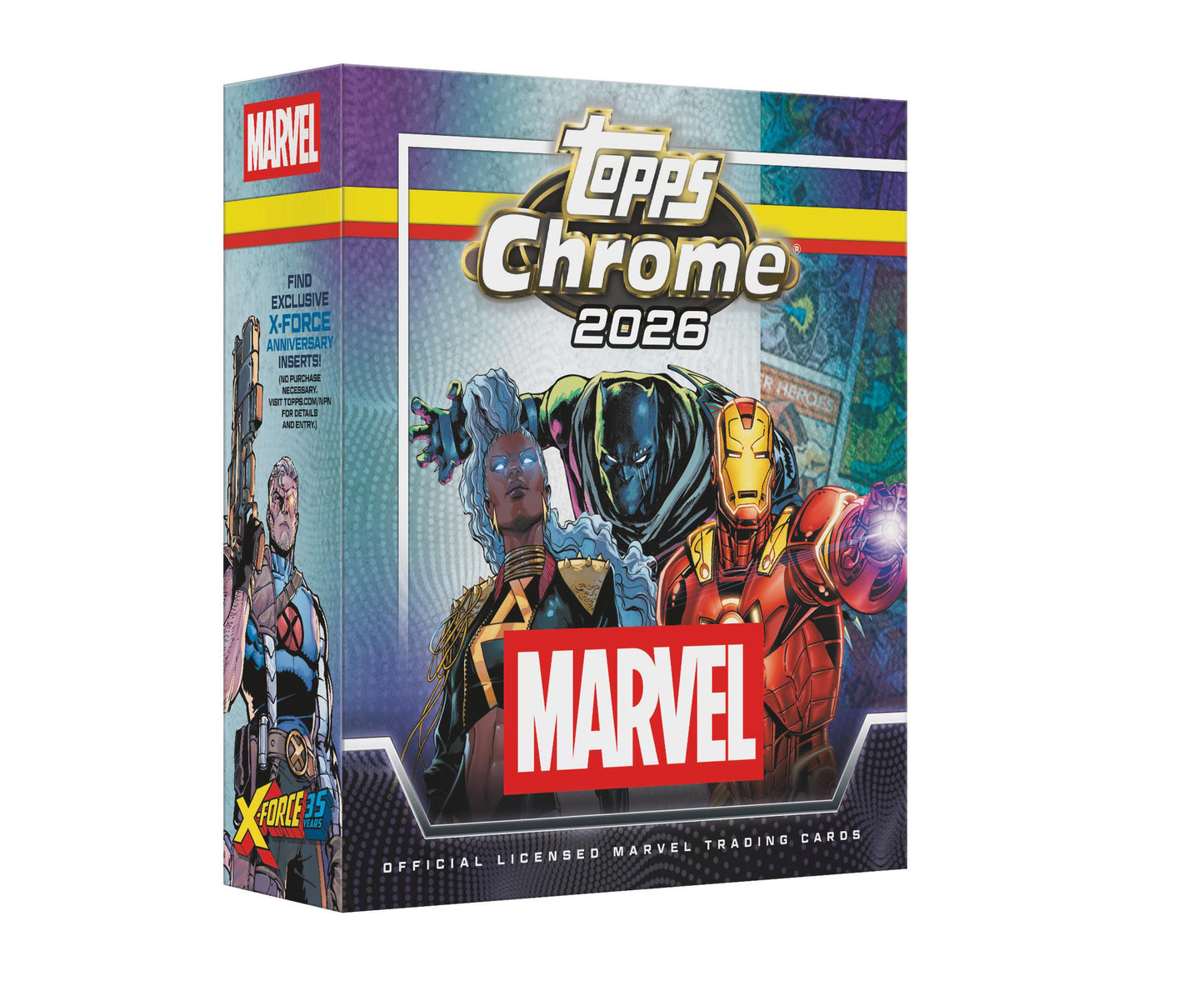 Topps Chrome Marvel Mega Box