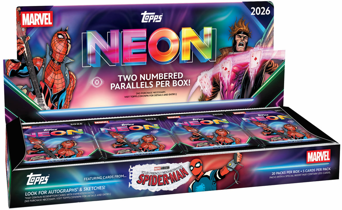 2026 Topps Marvel Neon Hobby Box