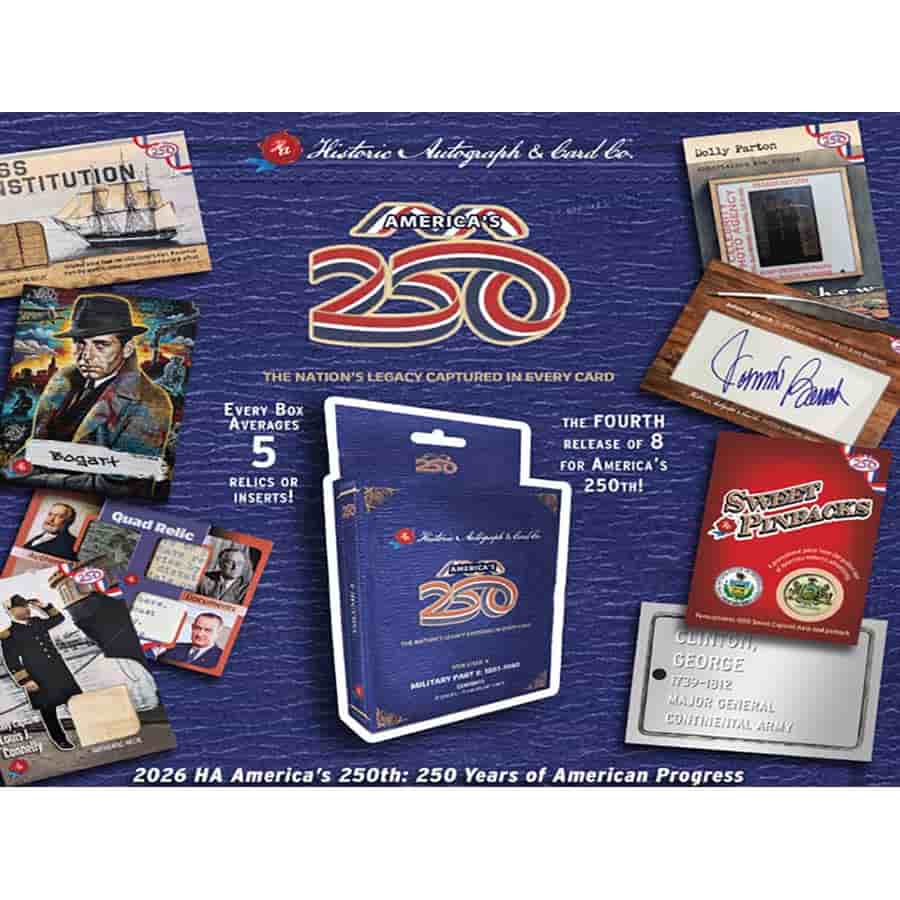 2026 Historic Autographs America's 250th Military Part II Hobby