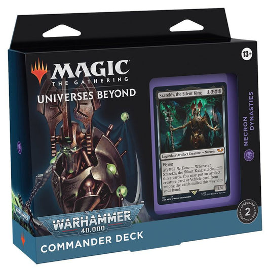 MTG Universes Beyond: Warhammer 40,000 - Necron Dynasties Commander Deck