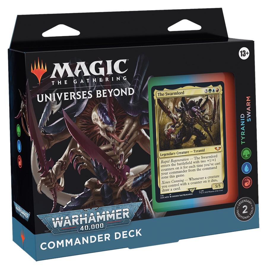 MTG Universes Beyond: Warhammer 40,000 - Tyranid Swarm Commander Deck