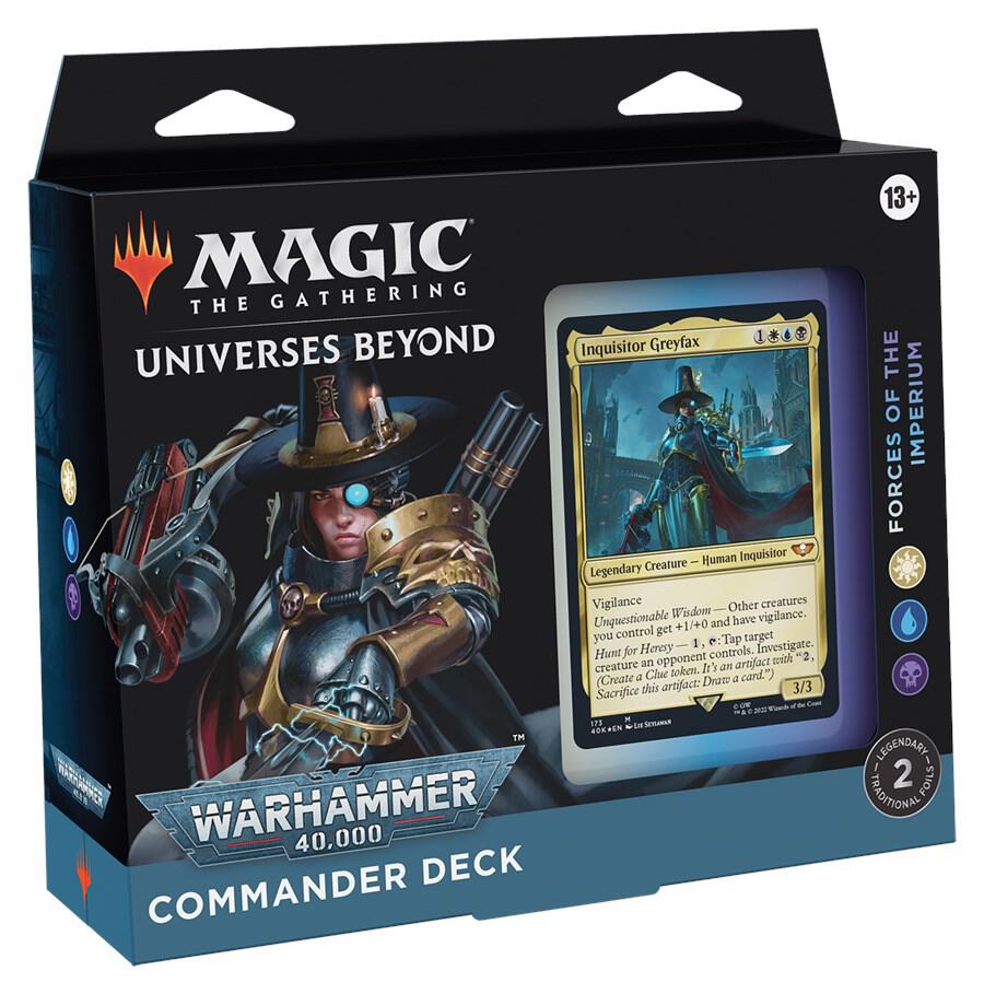 MTG Universes Beyond: Warhammer 40,000 - Forces of the Imperium Commander Deck