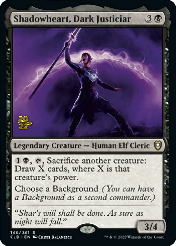 Shadowheart, Dark Justiciar