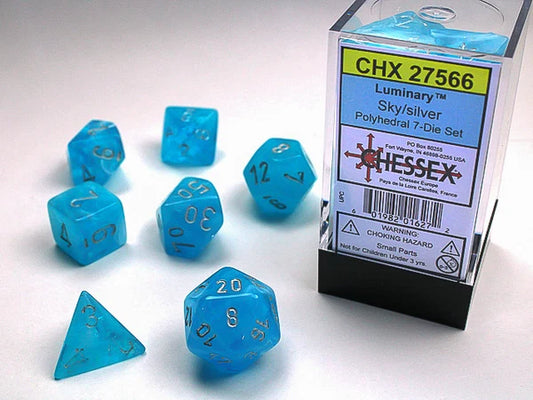 Chessex Luminary 16mm 12d6 Dice Set