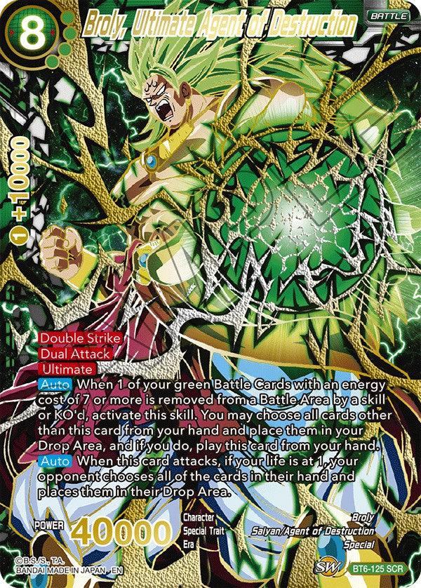 Broly, Ultimate Agent of Destruction (SCR)