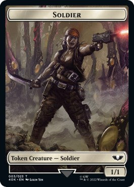 Soldier (003) // Ultramarines Honour Guard Double-Sided Token