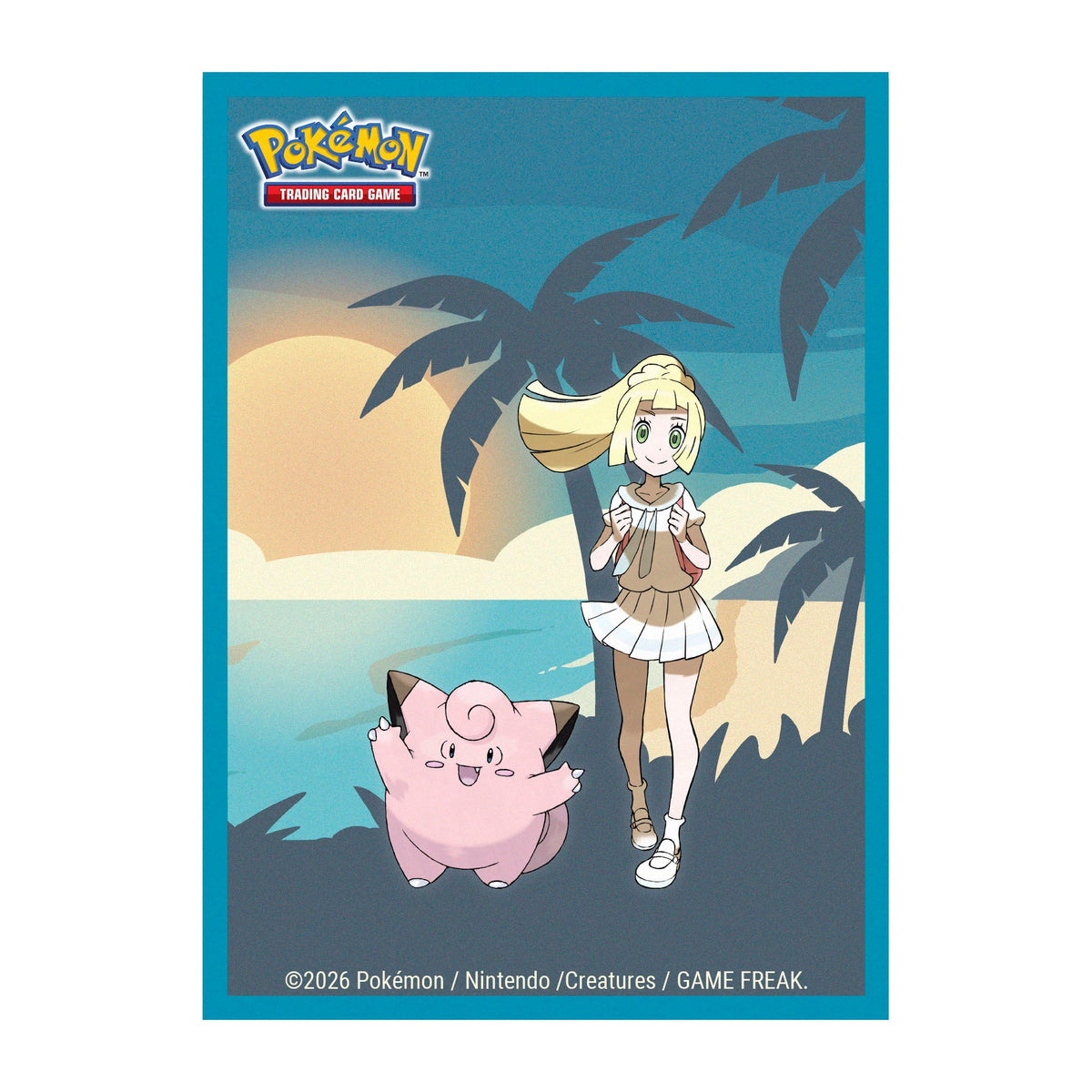 Ultra Pro Pokemon Lillie and Clefairy Deck Protector Sleeves 65ct