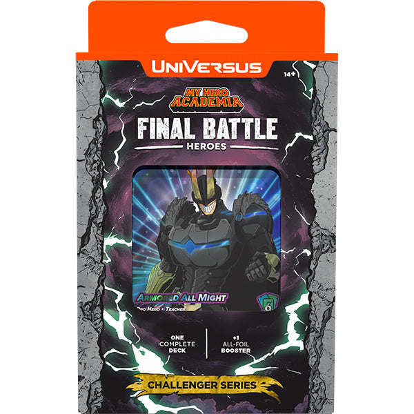 UniVersus CCG: Set 9- My Hero Academia- Final Battle- Challenger Series Decks