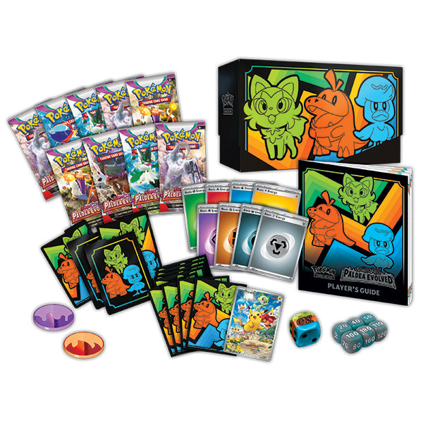 Pokemon TCG: Scarlet & Violet 02 Paldea Evolved- Elite Trainer Box