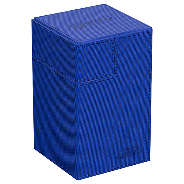 Deck Case: Flip´n´Tray 100+ Standard Size Monocolor- Blue