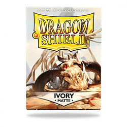 Dragon Shield Sleeves: Standard- Matte Ivory (100 ct.)