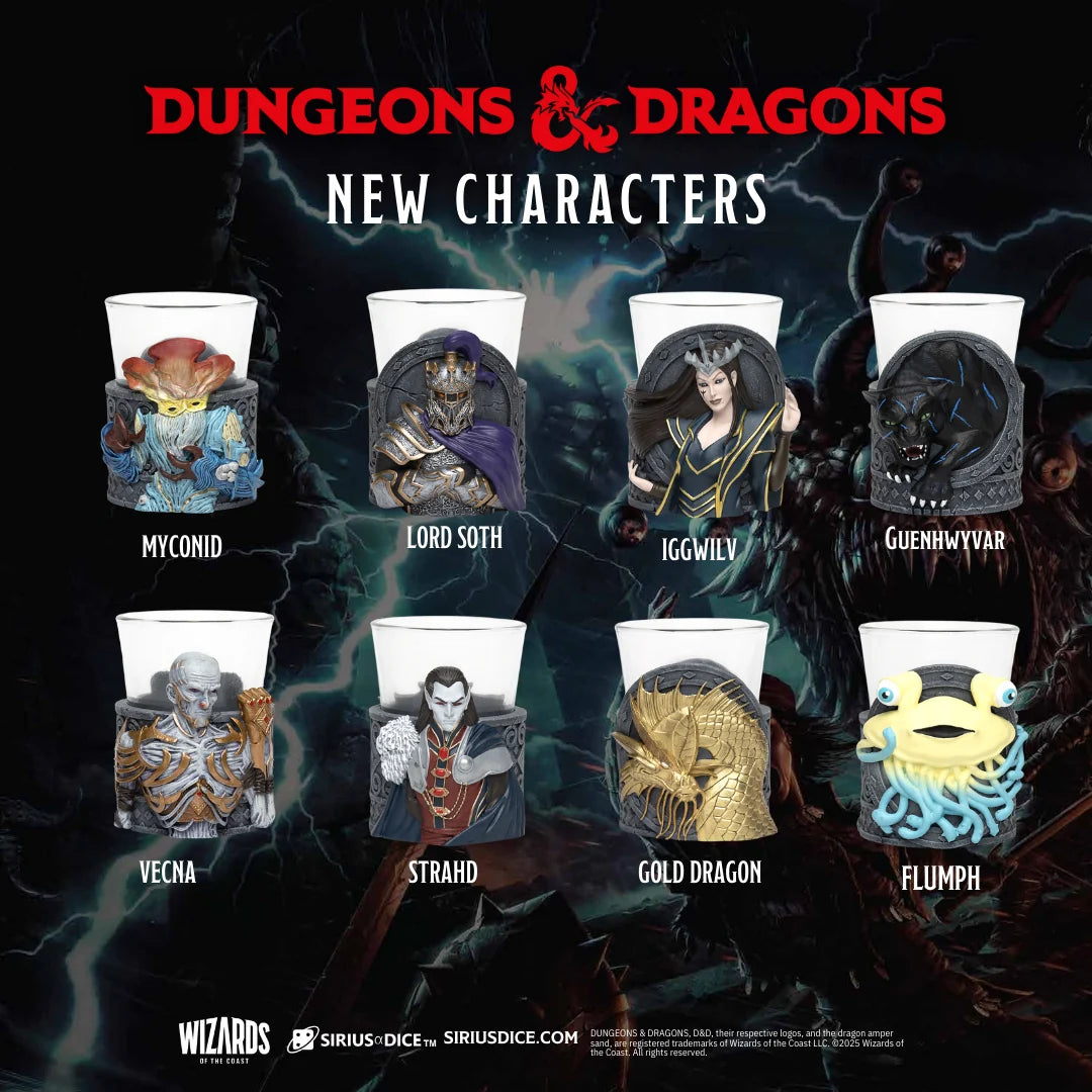Sirius Dice Dungeons & Dragons: Mini Mystery Dice Cups - Wave 2