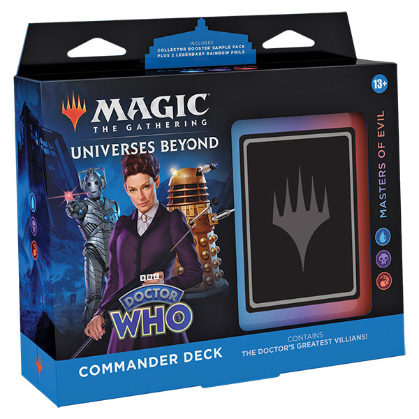 MTG: Universes Beyond- Doctor Who- Commander Deck Display (4 Decks)