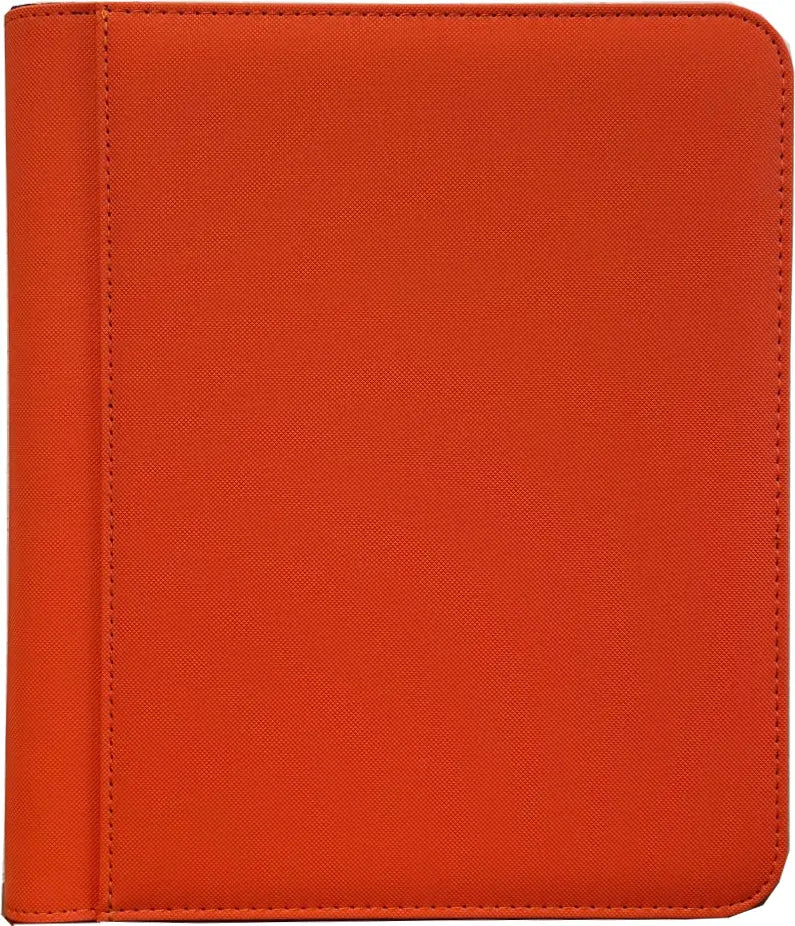 4-Pocket Zippered Toploader Binder - Diamond Texture
