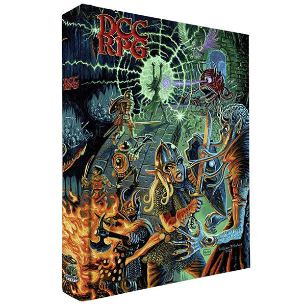 Dungeon Crawl Classics Core Rulebook - William McAusland Cover