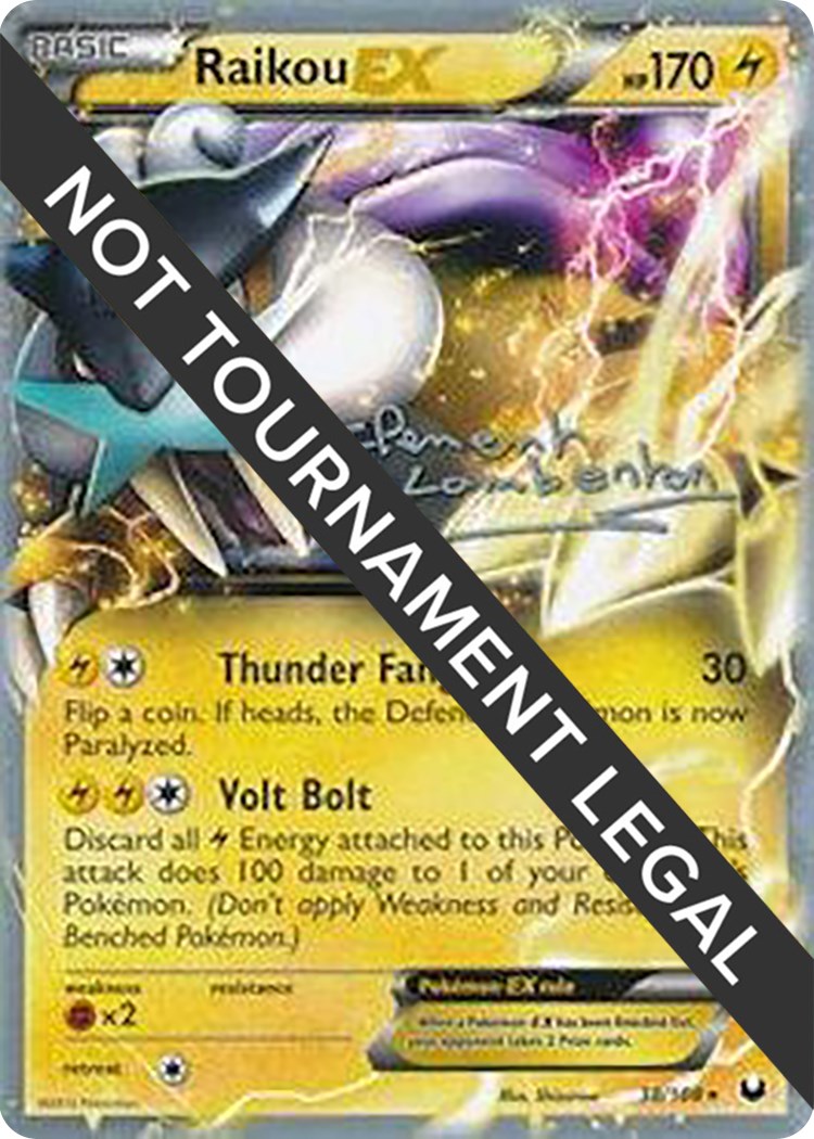 Raikou EX - 2013 (Clement Lamberton)