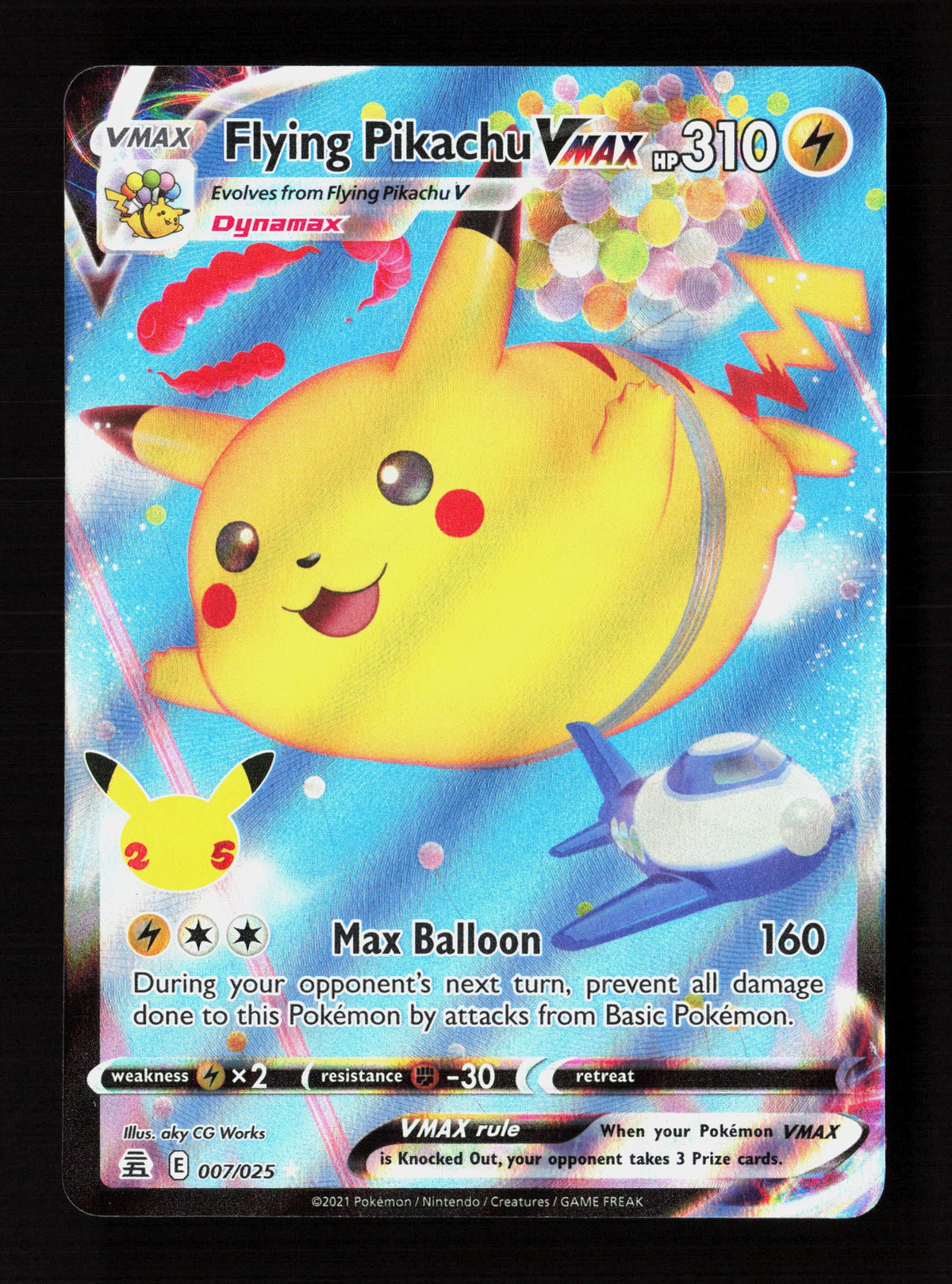 Flying Pikachu VMAX - 2022 (Ondrej Skubal)