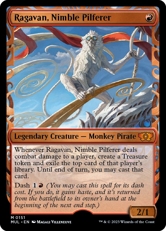 Ragavan, Nimble Pilferer (Halo Foil)