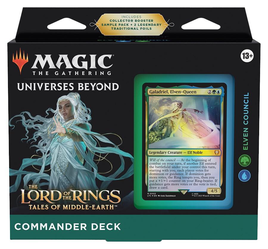 MTG: Lord of the Rings Tales of Middle-Earth Commander Deck - Elven Council